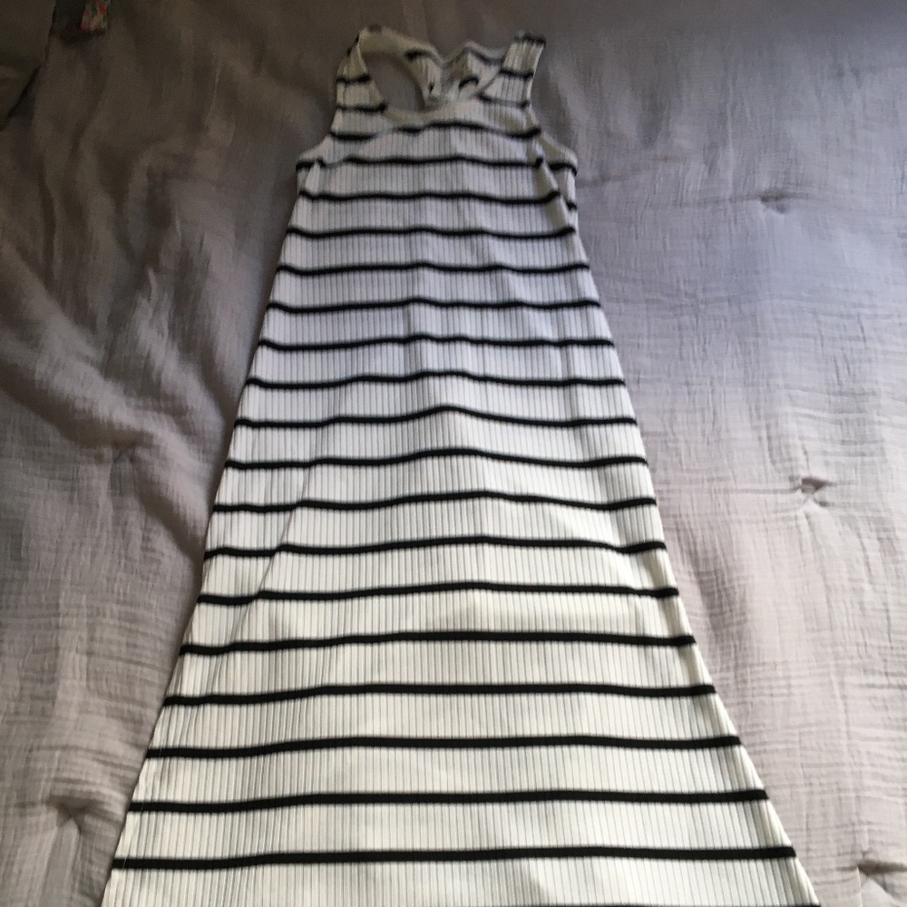 Girls Striped Maxi Dress by L.O.G.G.